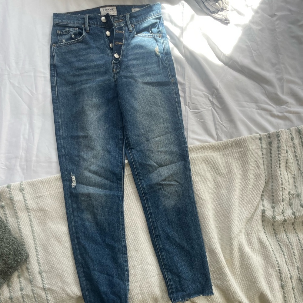 Frame jeans or original skinny